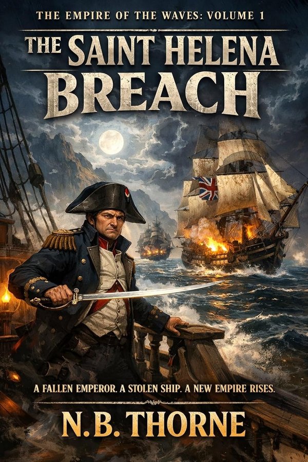 Cover of The Saint Helena Breach, volume 1 of The Empire of the Waves